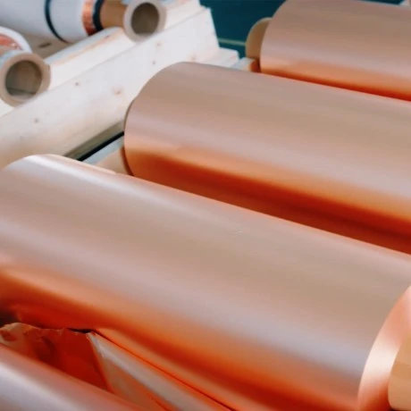 High tensile copper foil used for lithium battery anode current collector china supplier