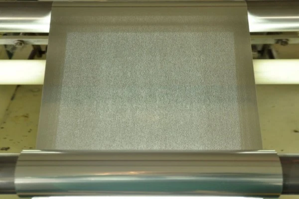 Microporous aluminum foil