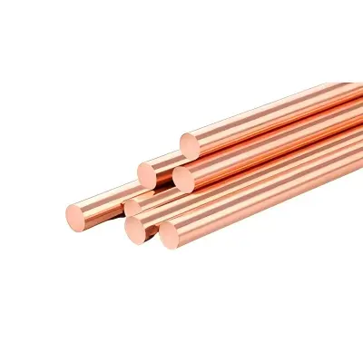 C10100 oxygen free copper round bar 101% IACS conductivity for semiconductor equipment