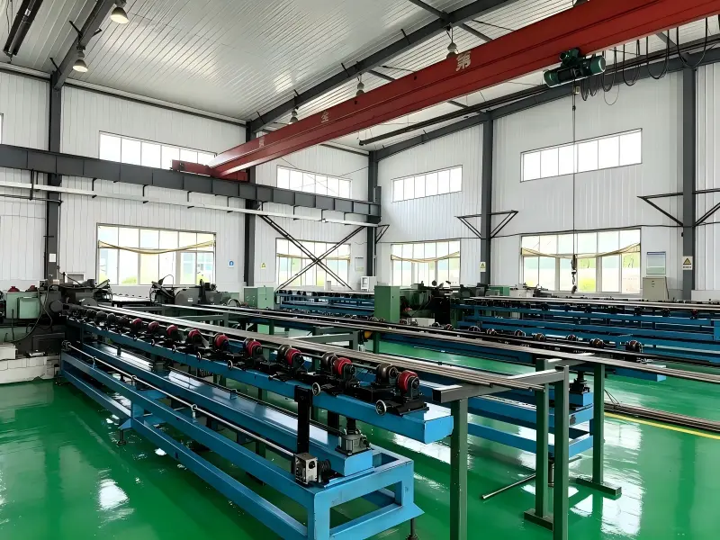 Automatic Cold Drawing Line For Precision Titanium Alloy Bars Automatic Cold Drawing Line For Precision Titanium Alloy Bars