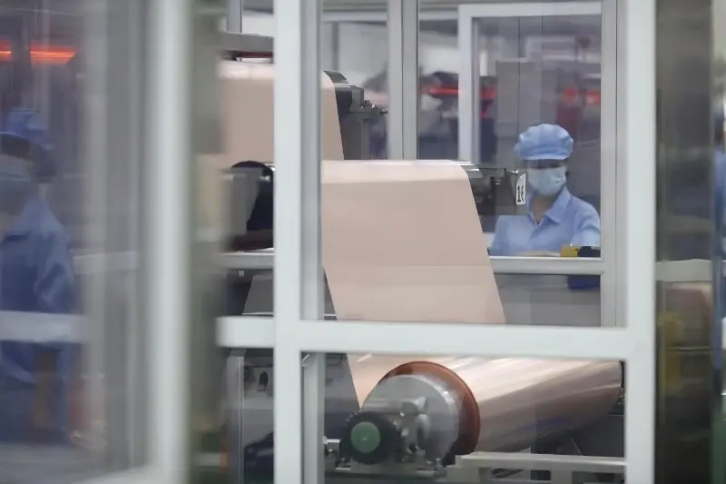 Automated continuous production line for HVLP Copper Foil Automated continuous production line for HVLP Copper Foil
